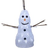 Star Trading Bijeli božićni svjetlosni ukras Crystal Snowman – Cijene