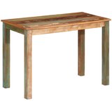 vidaXL Blagovaonski stol 110 x 55 x 76 cm od masivnog obnovljenog drva | shoptok.hr