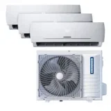 HACMS-HS249912WH++ multi split klima uređaj 24000 BTU, tri unutarnje jedinice