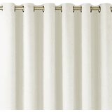  Curtain MILANA color creamy style classic golden gold metal eyelets chenille 220x175 HOMEDE | shoptok.hr
