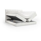 Esposa BOXSPRING POSTELJA 160 cm x 200 cm , tekstil krem barve, bela | Shoptok.si