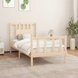 Za krevet s uzglavljem od masivne borovine 90 x 200 cm Cijene