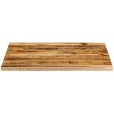 vidaXL Stolna ploča 110x80x2 5 cm masivno drvo manga sa živim rubom | shoptok.hr