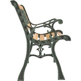 vidaXL Vrtna klupa 122 cm od masivne jelovine | shoptok.hr