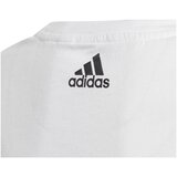 Adidas Majice s kratkimi rokavi Essentials Linear Tee Bela | Shoptok.si