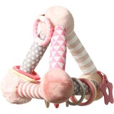 BabyOno Have Fun Educational Toy plišasta igrača Pyramid Pink 1 kos | Shoptok.si