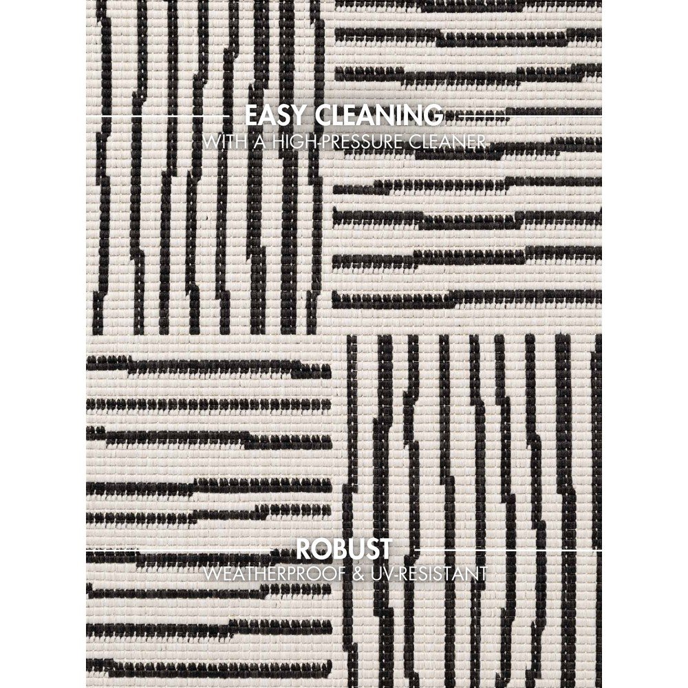 Ted Baker Crni/krem unutarnji i vanjski tepih 160x230 cm Haringey Nightingale – | shoptok.hr