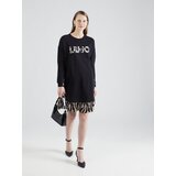 Liu Jo Haljina 'ABITO FELPA' siva / svijetlosiva / crna | shoptok.hr