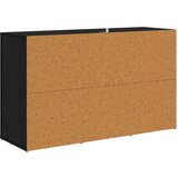  S ladicama Crni hrast 100 x 33 x 59.5 cm Konstruirano drvo | shoptok.hr