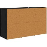 s predalom Črni hrast 100 x 33 x 59.5 cm Konstruiran les, (5000217244) | Shoptok.si
