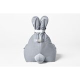 The Brooklyn Kids Svetlo siva otroška vreča za sedenje Funny Bunny – | Shoptok.si