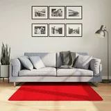 Tepih Preproga OVIEDO s kratkimi vlakni rdeča 120x120 cm