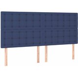  Krevet s oprugama i madracem plavi 180x200 cm od tkanine | shoptok.hr