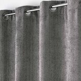 Douceur d intérieur Antracitno siva zavesa iz šenilje 140x260 cm Leo – | Shoptok.si