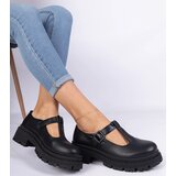 Gemre Black platform faux leather shoes Belever | Shoptok.si