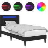  Krevetna konstrukcija Crna 80 x 200 cm Umjetna koža | shoptok.hr
