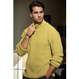 Dewberry 18701 Turtleneck Mens Knitwear-GREEN cijene