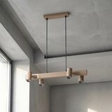 Brilagi LED RGBW prigu&amp;scaron;iva luster na sajli SELE 4xGU10/6,5W/230V bež Slike