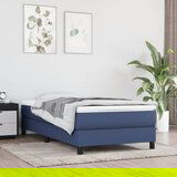 vidaXL Dječji madrac s džepičastim oprugama plavi 80x160 cm od tkanine | shoptok.hr