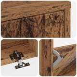 Ormar za cipele DELFT 78 x 24 x 103 cm Konstruirano drvo - Staro drvo | shoptok.hr