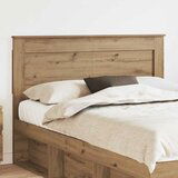 vidaXL Vzglavje z vzglavjem Umetni hrast 160 cm Konstruiran les | Shoptok.si