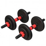  set od 2 podesive bučice od livenog gvožđa 25 mm 15 kg | ePonuda.com