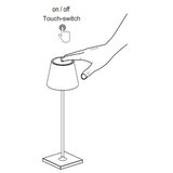 Faro 70776 - LED Spoljašnja stona lampa na dodir TOC LED/2,2W/230V IP54 | Eponuda.com