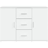 Komoda bijela 91 x 29,5 x 65 cm od konstruiranog drva | shoptok.hr