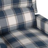 vidaXL Naslonjač od tkanine plavi | shoptok.hr