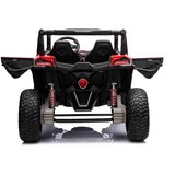 Buggy na akumulator UTV X3 Off-Road 4x4 - dvosjed - crveni | shoptok.hr