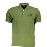 La Martina MEN&#39;S GREEN SHORT SLEEVED POLO SHIRT Cene