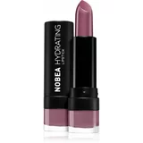 NOBEA Day-to-Day Hydrating Lipstick vlažilna šminka odtenek Soft Plum #L10 4,5 g