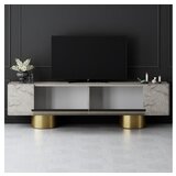 Hanah home tv polica bohem travertine gold