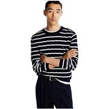 Tommy Hilfiger prugasti muški džemper THMW0MW33132-0A6 cene