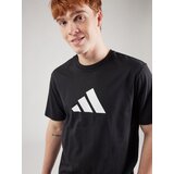 Adidas Funkcionalna majica 'FI 3BAR' črna / bela | Shoptok.si