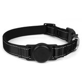 INF L-Velika Ogrlica za Hišne Živali z Držalom za Sledilnik - Proti Izgubi, Vodoodporna Black, (5000214773) | Shoptok.si