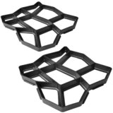  Šablona za tlakovce za vrtno pot 42 x 42 x 4 cm Set 2 kosov Cene