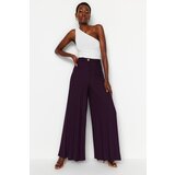 Trendyol Plum Pleat Woven Trousers | Shoptok.si