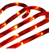 springos LED božićni štapići bomboni 72 cm, 8 kom, toplo bijeli | shoptok.hr