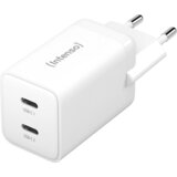 Intenso Punjač kučni, brzi, 2 x USB-C, 3A, 40W - Power Adapter W40CC GaN | shoptok.hr