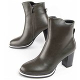 Leindia Mestni škornji 100705 Zelena | Shoptok.si
