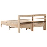  Okvir kreveta bez madraca 135 x 190 cm od masivne borovine | shoptok.hr