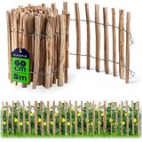 KADAX Ograja iz leskovih letev, zložljiva zaščitna vrtna ograja 500x60 4-6 cm, (5000358136) Cene