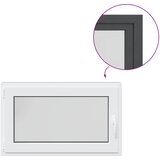  Prozor za podrum RISOR 100 x 70 cm PVC i staklo Antracit | Eponuda.com