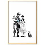  Plakat - Dorothy and the Policeman 29.7x42 Zlatni okvir s margom | shoptok.hr