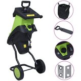 vidaXL Električni vrtni drobilnik z 2 dodatnima reziloma 2400 W, (20770612) | Shoptok.si
