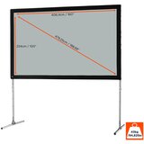 CELEXON FastFold Mobile Expert 406 x 254 cm 16:10 format (v kompletu platno za front in retro projekcijo) - | Shoptok.si