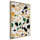  Slika - Terrazzo (1 Part) Vertical 60x90 U prirodnom drvenom okviru | shoptok.hr