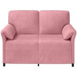 SOFA za dvije osobe Ružičasta 138 x 83 x 95 cm Baršun | Eponuda.ba
