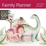  Stenski koledar – družinski planer 2027, z nalepkami Cene